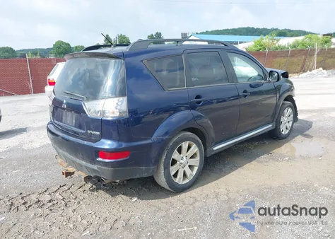 2011 Mitsubishi Outlander Se from USA, damaged, VIN JA4JT3AW7BU016749